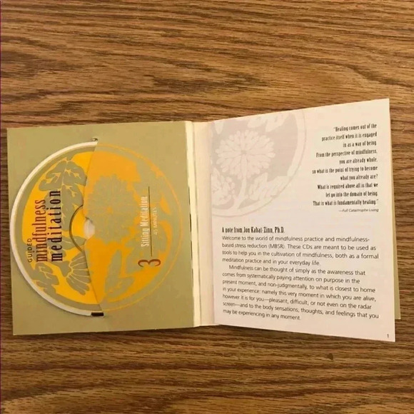 Guided Mindfulness Meditation by Kabat-Zinn, Jon CD-Audio Book - Picture 4 of 7
